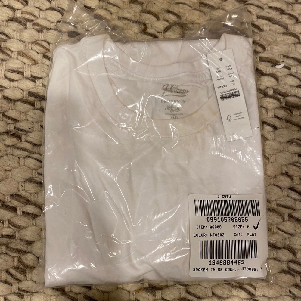 J. Crew Broken-in short-sleeve T-shirt - Picture 2 of 9